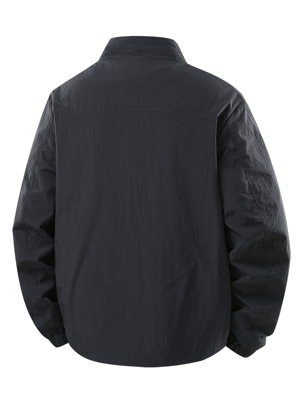 Men's Stand Collar Utility Jacket