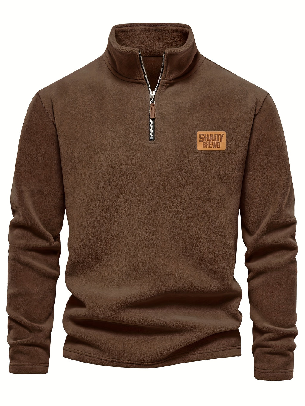 Men's Fleece-Lined Half-Zip Pullover