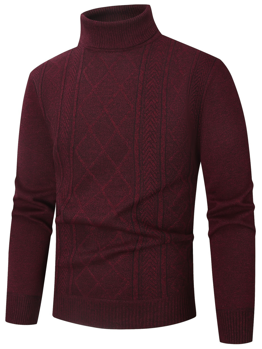 Men's Jacquard Knit Sweater
