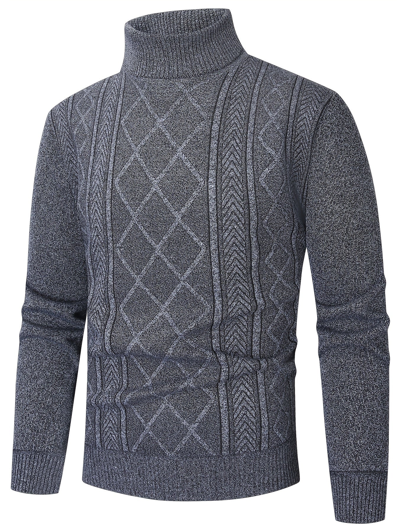 Men's Jacquard Knit Sweater