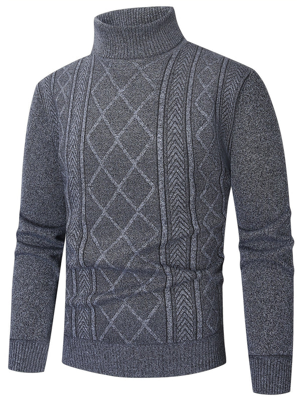 Men's Jacquard Knit Sweater