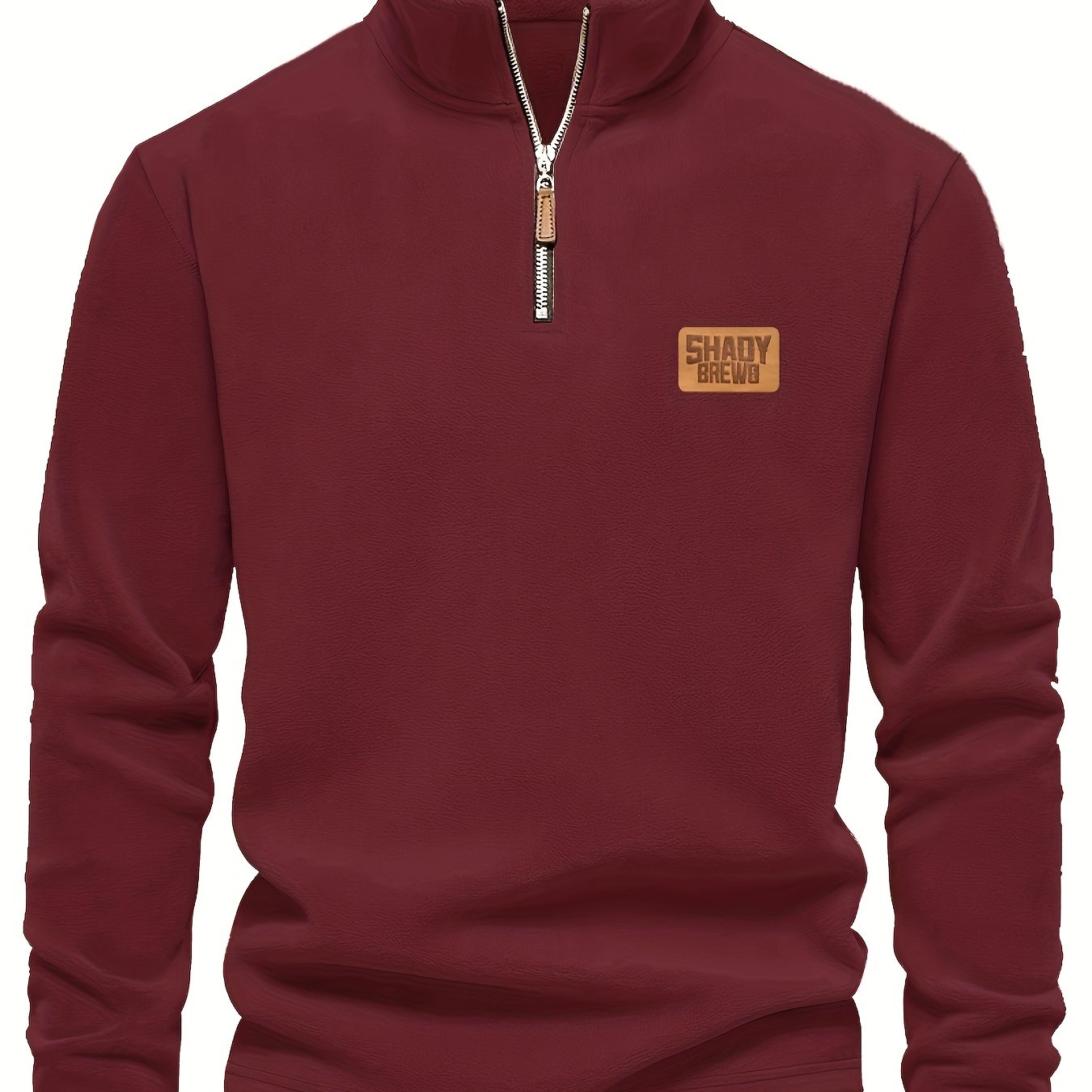 Men's Fleece-Lined Half-Zip Pullover