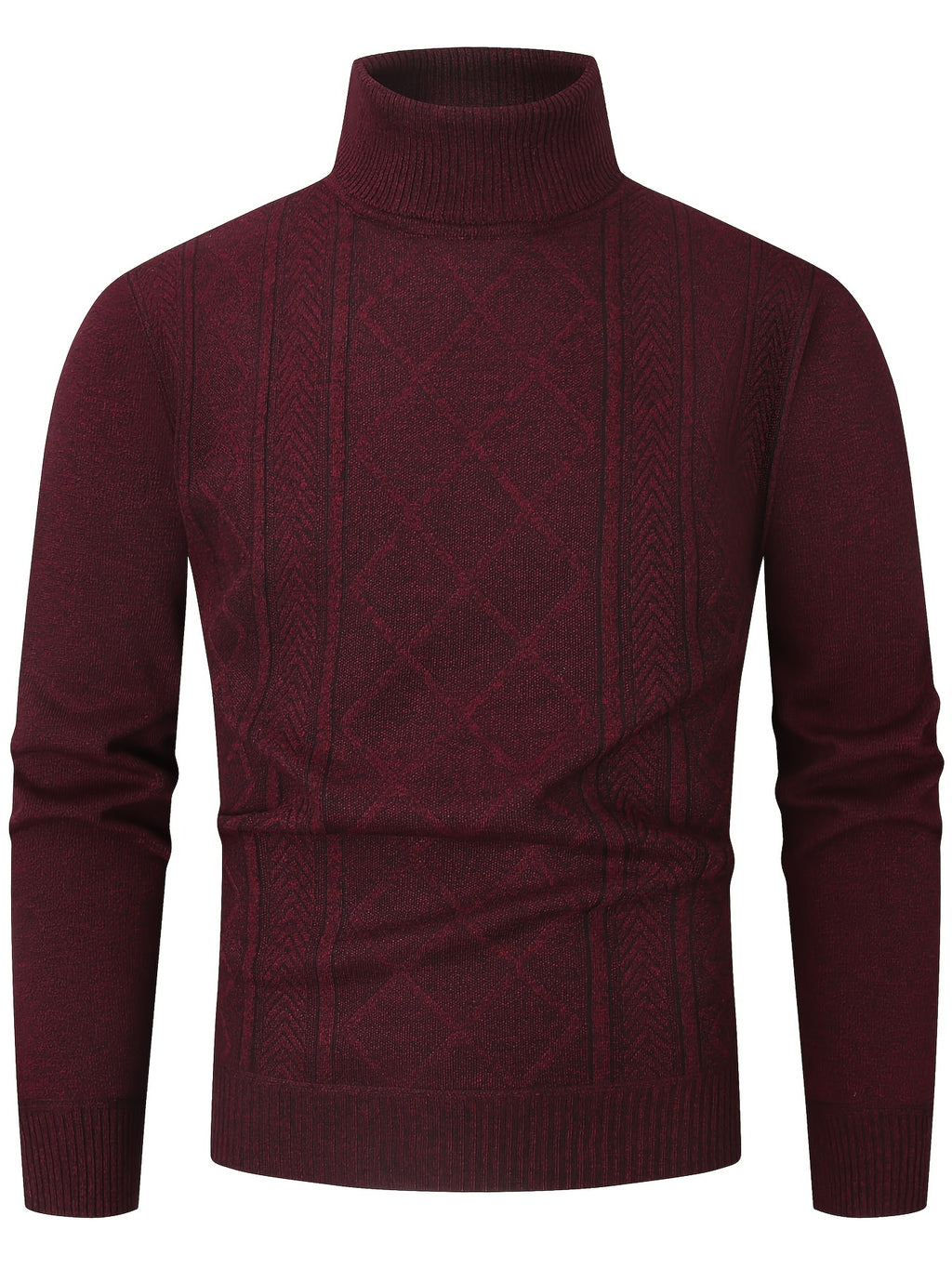 Men's Jacquard Knit Sweater