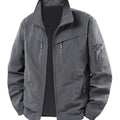 Men's Stand Collar Utility Jacket