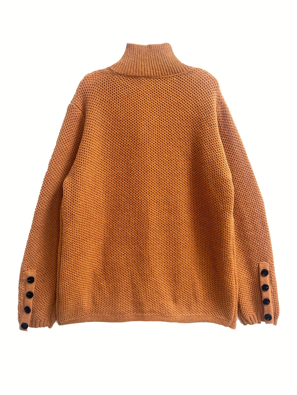 Elegant Women's High Neck Pocket Cardigan Coat
