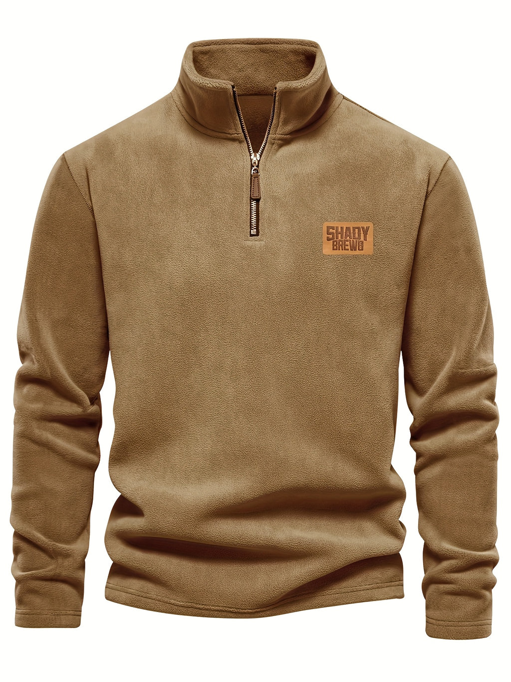 Men's Fleece-Lined Half-Zip Pullover