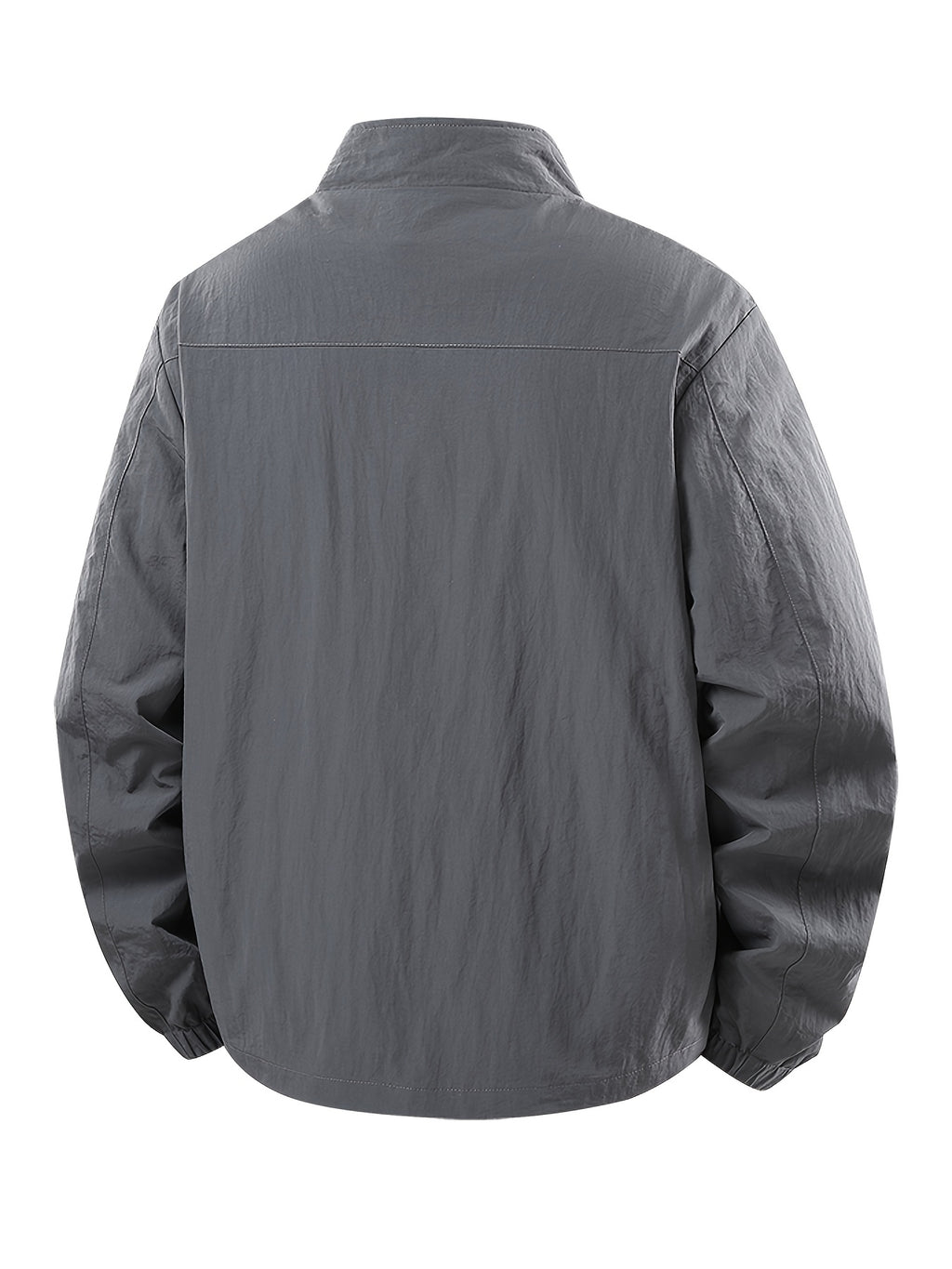 Men's Stand Collar Utility Jacket